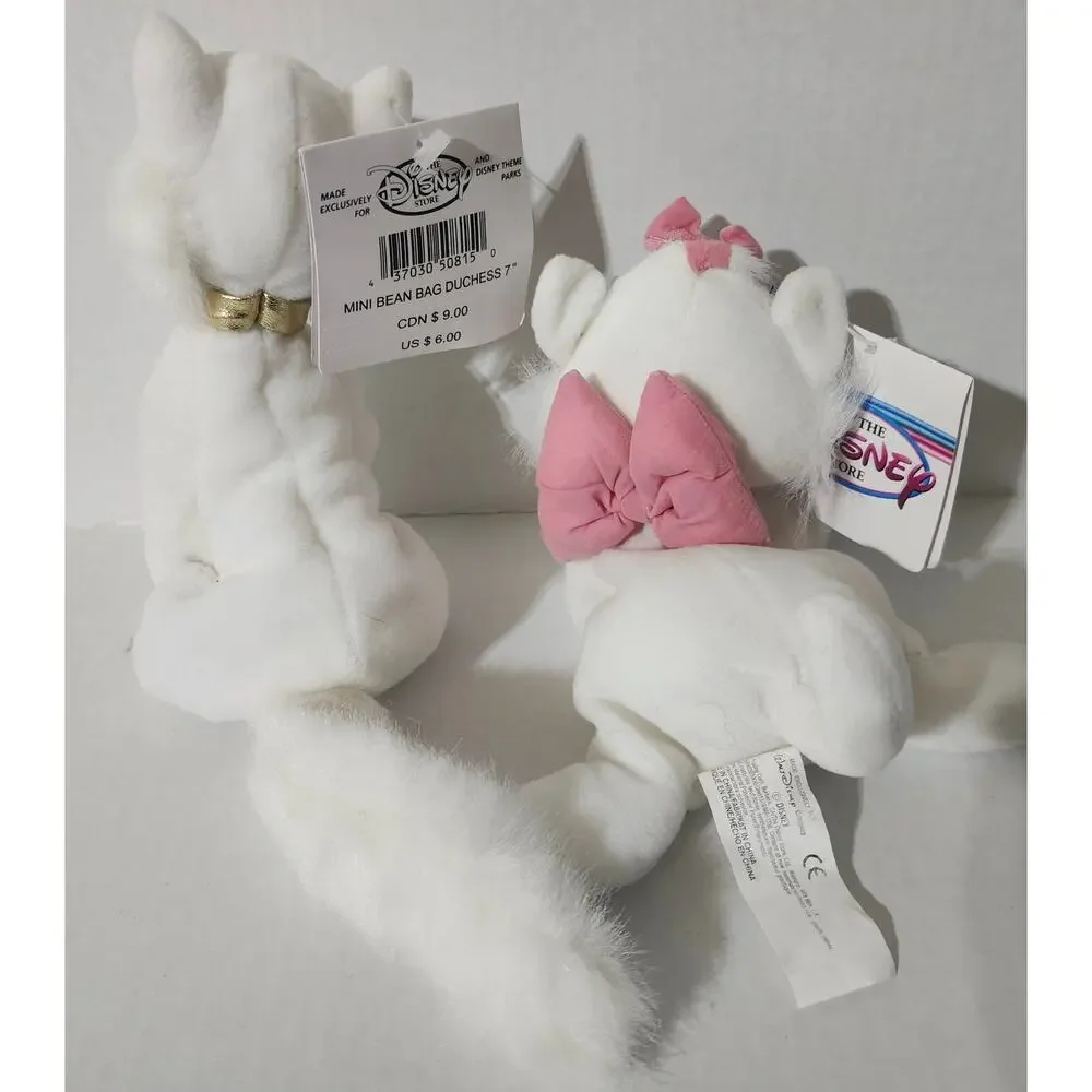 Disney Store Aristocats Duchess Marie Mini Bean Bag Plush Lot 7